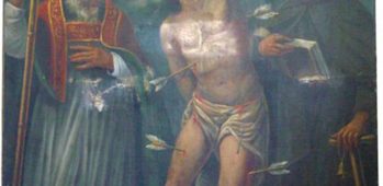 Tableau de Saint Sébastien (classé MH)